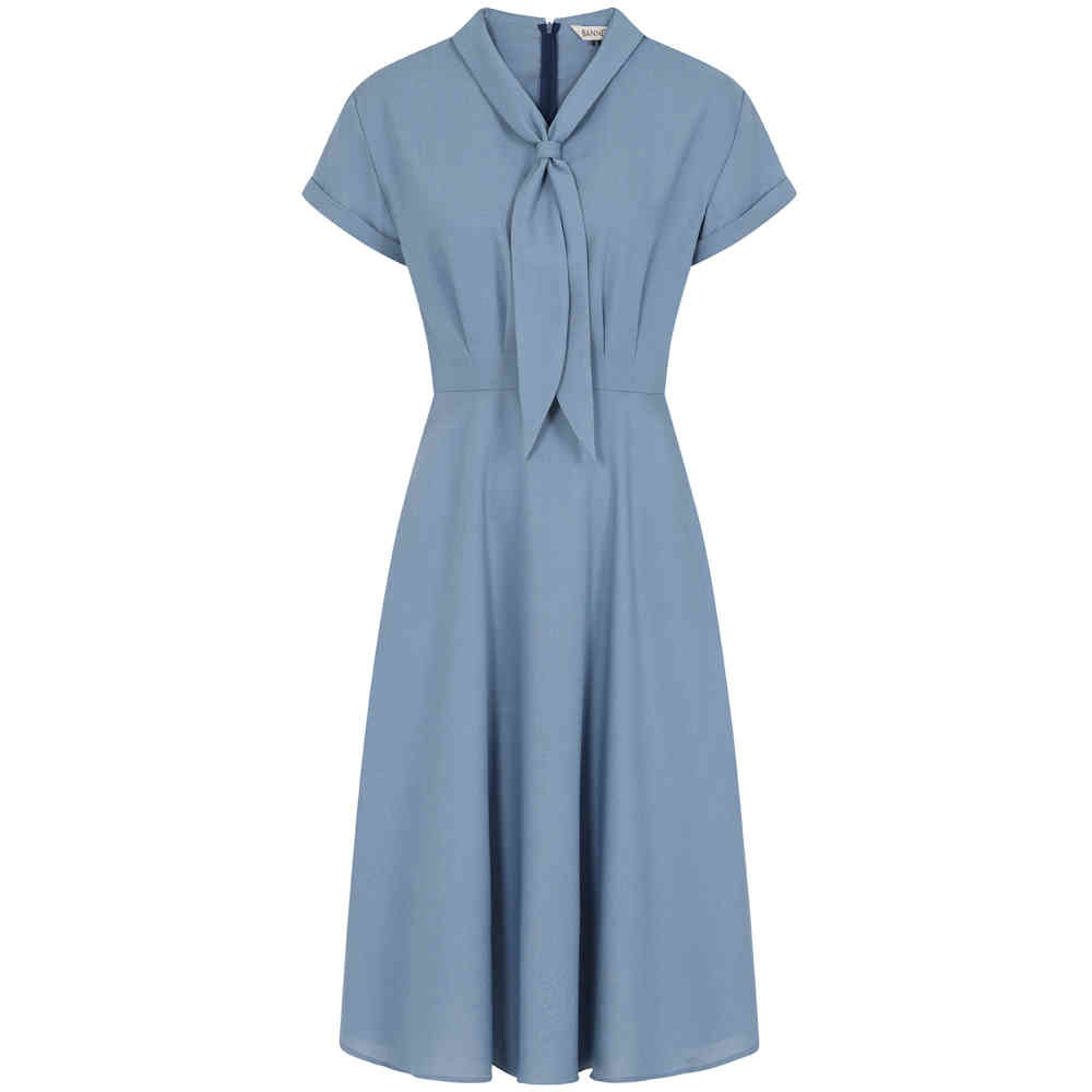 Banned - Shirley Sail Flare dress - Blue